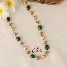 Pretty Antique Beads Mala Set-Available in 3 Colours LH706