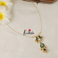 Jadau lotus Pendant Invisible chain NC1532 (three color options)