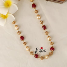 Pretty Antique Beads Mala Set-Available in 3 Colours LH706