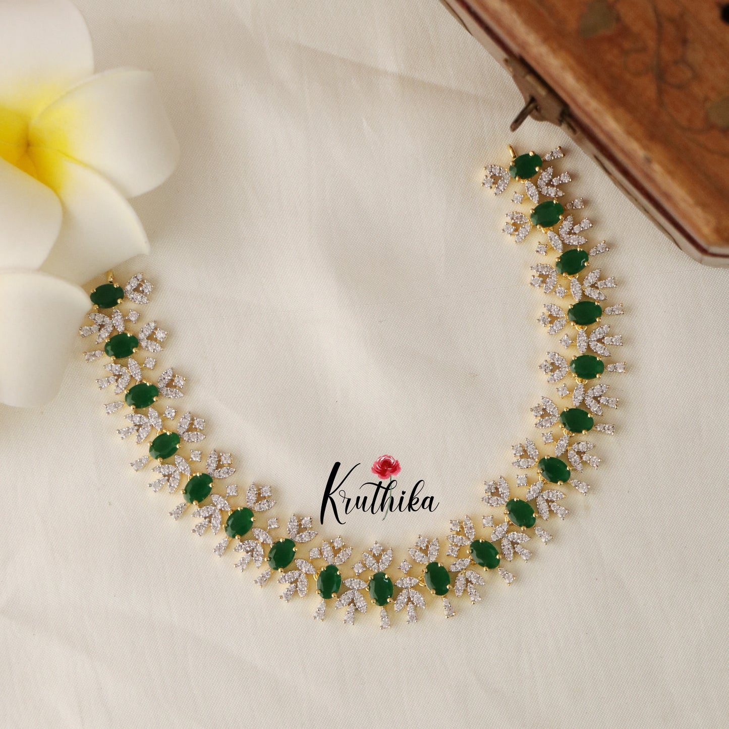 Pretty CZ Necklace NC1468( Available in 5 colours)