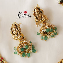 Premium Elegant Lakshmi Peacock Jadau Necklace NC1431