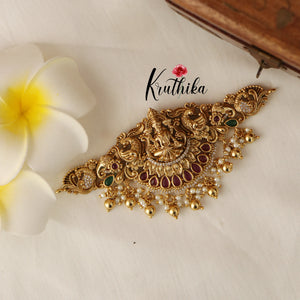 Pretty Lakshmi Devi kemp choker NC1539