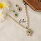 Simple CZ Necklace NC1469 (Available in 2 Colours)