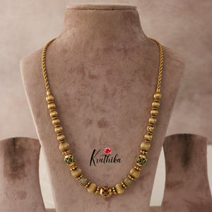 Beautiful Golden beaded kemp chain NC1537