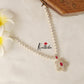 Simple CZ Necklace NC1469 (Available in 2 Colours)