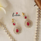 Simple CZ Necklace NC1469 (Available in 2 Colours)