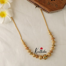 Beautiful Golden beaded kemp chain NC1538 (two color options)