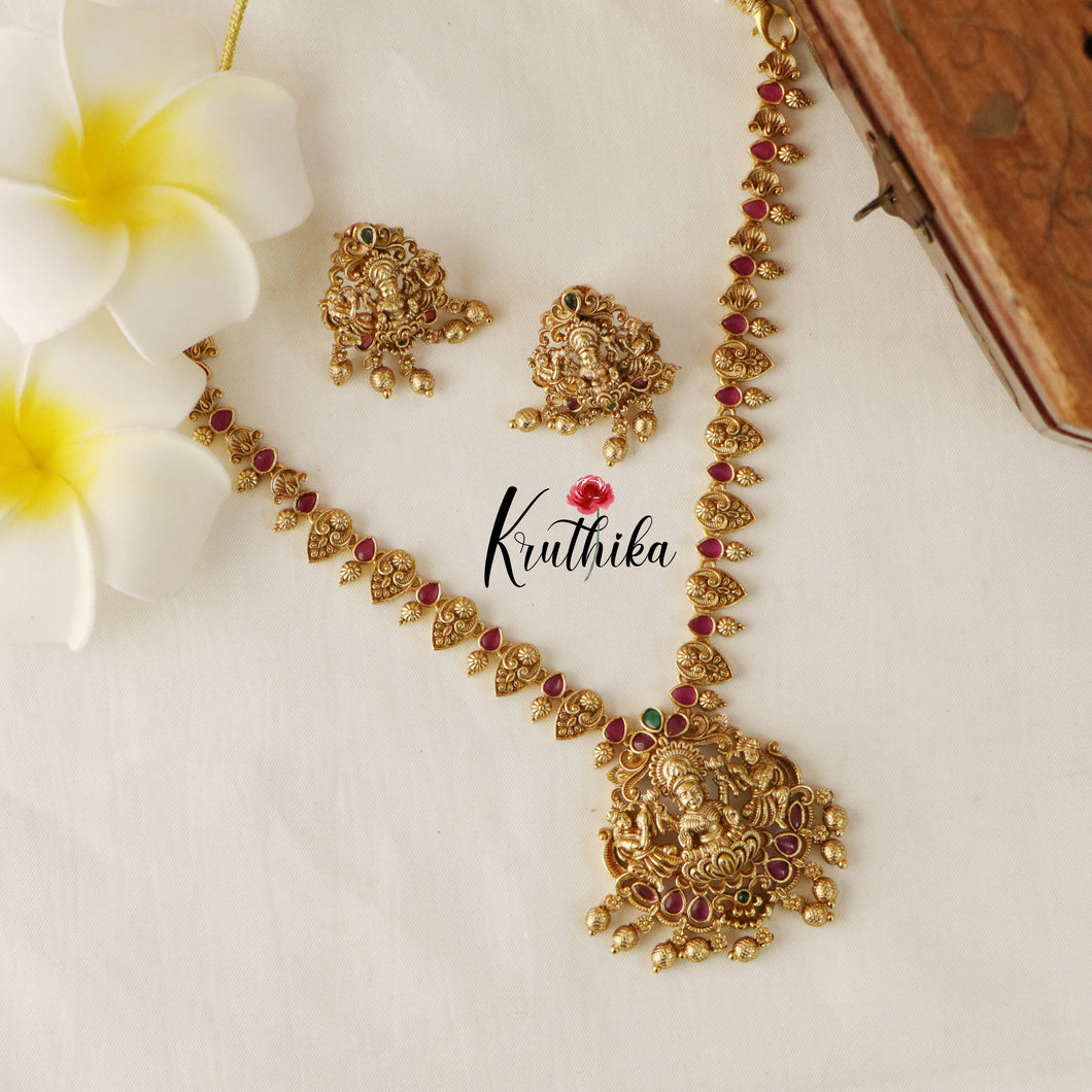 Beautiful Kemp Lakshmi necklace NC1538