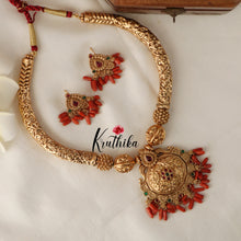 Trendy Antique Coral Necklace Set NC1667