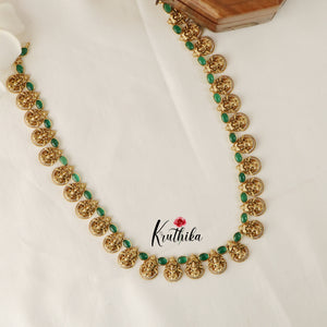 Pretty Lakshmi Coin Haaram LH681 - Available in 2 Colours