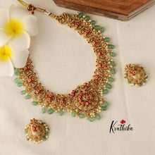 Elegant Peacock Coral Necklace NC1473 (Available in 2 Colours)