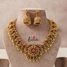 Elegant Peacock Coral Necklace NC1473 (Available in 2 Colours)