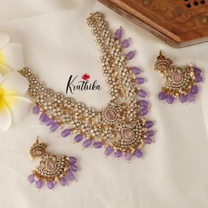 Pretty Two Layer Victorian Necklace ( Available in 2 Colours) NC1432