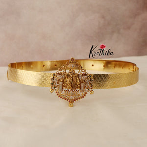 Beautiful CZ Radha Krishna Hip Belt V193