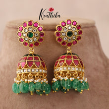 Premium Jadau Jhumkas E402