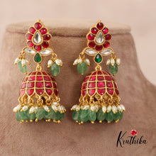 Premium Jadau Jhumkas E403