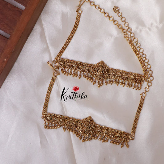 Trendy  Lakshmi Temple-Style Bajubandh – Set of 2 BB02