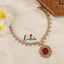 Beautiful CZ/AD Necklace NC1509  (Available in 2 Colours)