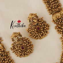 Grand Cluster Beads Pallaki Haaram LH744 ( Available in 2 Colours)