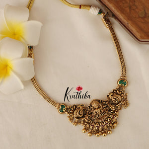 Pretty Lakshmi Peacock Necklace NC1489 ( Available in 3 colours)