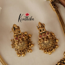 Pretty Lakshmi Peacock Necklace NC1489 ( Available in 3 colours)
