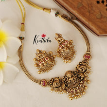 Pretty Lakshmi Peacock Necklace NC1489 ( Available in 3 colours)
