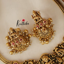 Pretty Lakshmi Peacock Necklace NC1489 ( Available in 3 colours)
