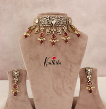 Elegant Victorian Moissanite Chocker NC1483 ( Available in 2 Colours)