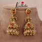 Beautiful Peacock Coral Earrings E418 ( Available in 3 Colours)5