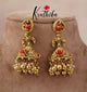 Beautiful Peacock Coral Earrings E418 ( Available in 3 Colours)5