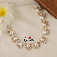 Simple AD Pearl necklace NC1518