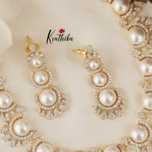 Simple AD Pearl necklace NC1518