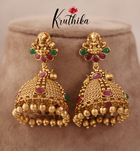 Trendy Lakshmi Peacock Earrings E417 ( Available in 2 Colours)