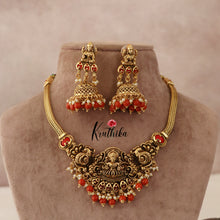 Pretty Lakshmi Peacock Necklace NC1489 ( Available in 3 colours)