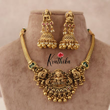 Pretty Lakshmi Peacock Necklace NC1489 ( Available in 3 colours)