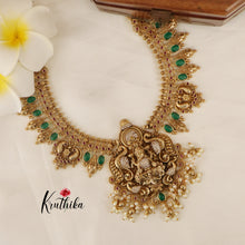 Beautiful Lakshmi Peacock Necklace NC1504