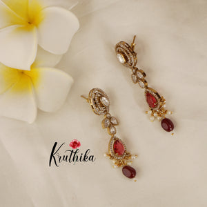Elegant Victorian Moissanite Chocker NC1483 ( Available in 2 Colours)