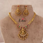 Pretty Lakshmi Peacock AD Necklace NC1502 (Available in 2 Colours)
