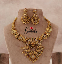 Beautiful Lakshmi Peacock Necklace NC1503