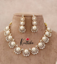 Simple AD Pearl necklace NC1518