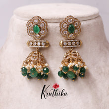 Beautiful AD/Victorian Jhumkas E409 ( Available in 4 Colours)