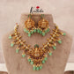 Pretty Gold like finish Laxmi Necklace NC1498