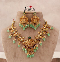 Pretty Gold like finish Laxmi Necklace NC1498