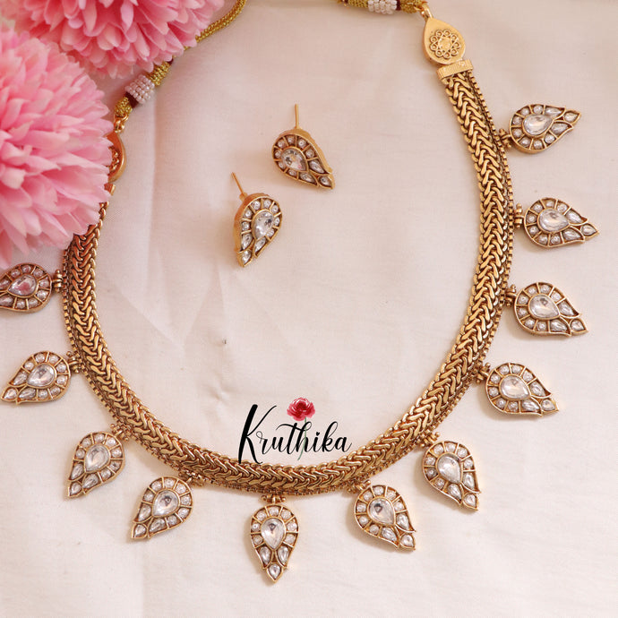 Beautiful Kemp Mango Necklace NC1699 ( Available in 2 Colours)