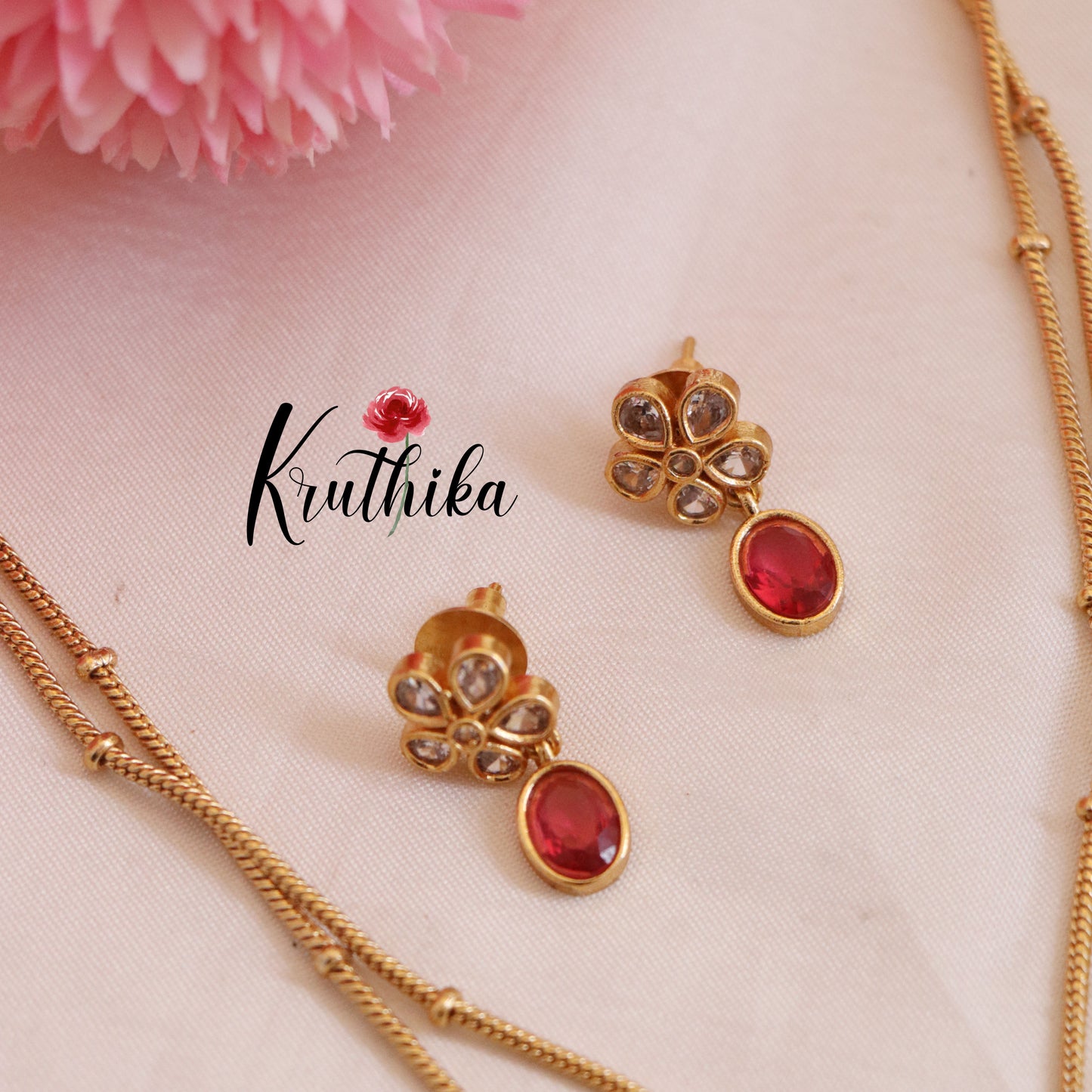 Trendy Victorian Chain Set NC1692 ( Available in 2 Colours)