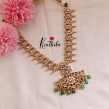 Grand Premium Kemp Necklace 2 in 1- Green Beads NC1701