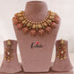 Elegant Kemp Bottu Maala Necklace NC1700