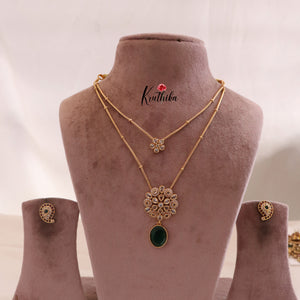 Trendy Victorian Chain Set NC1692 ( Available in 2 Colours)