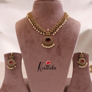 Pretty AD/Victorian Simple Necklace NC1694