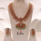 Pre order-Grand Premium Mango Kemp 2 in 1 Reversible haaram -Green Beads LH715